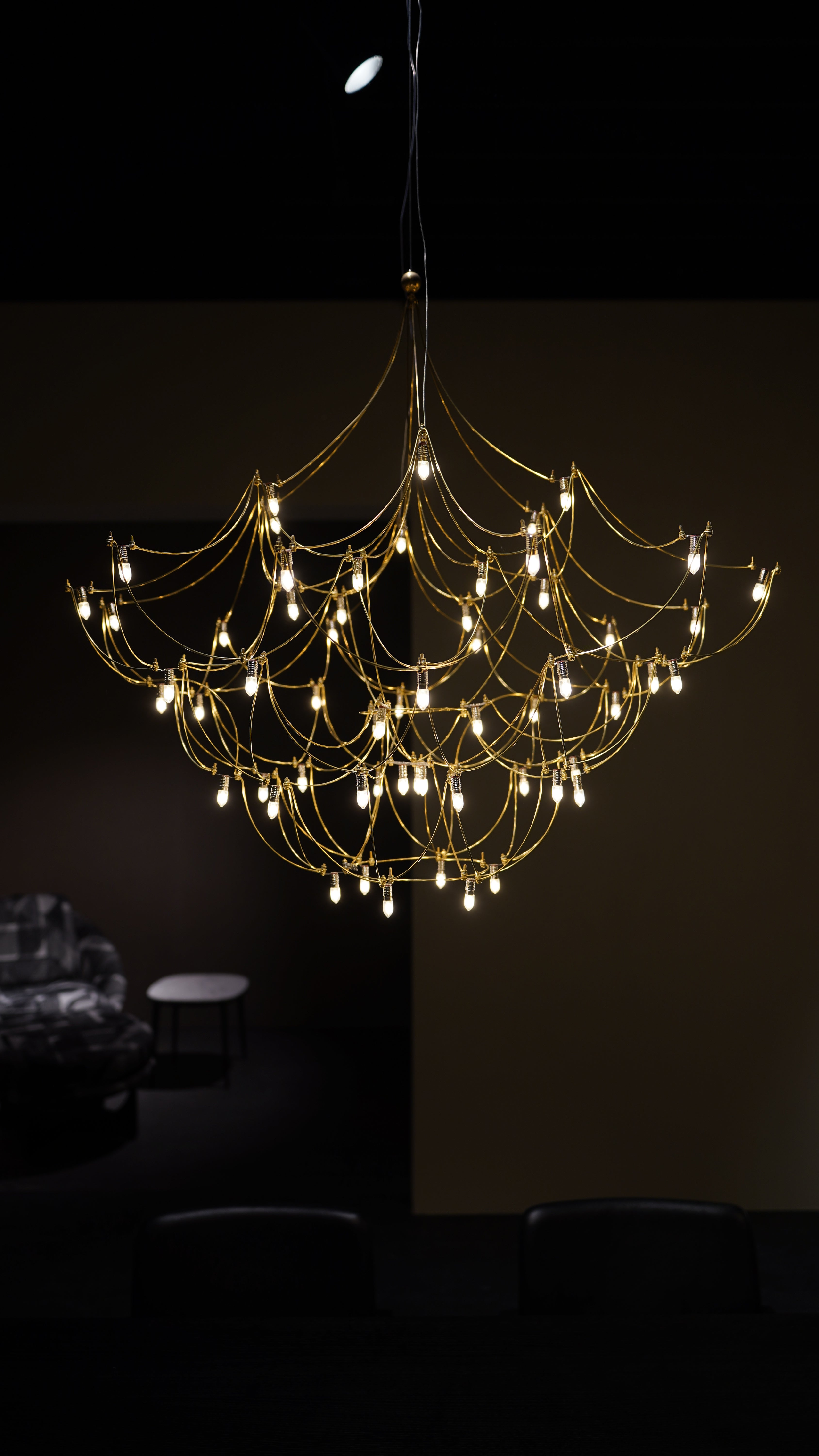Quasar - Galaxy suspension lamp with downlight, set van 2 stuks