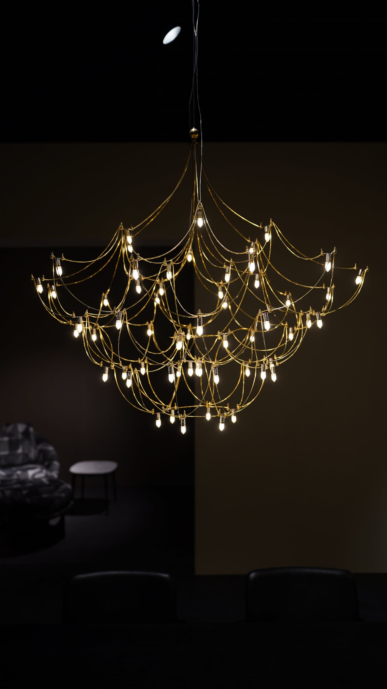 Quasar - Galaxy suspension lamp with downlight, set van 2 stuks