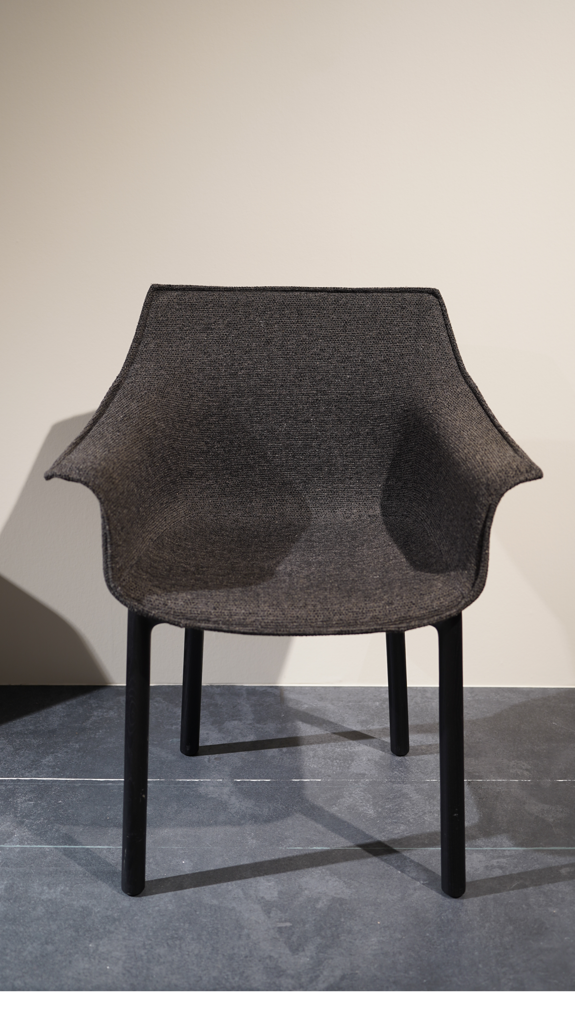Porro - Draped eetstoel (set van 4)