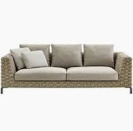 B&B Italia - Ray outdoor opstelling incl. 3 deco cushions