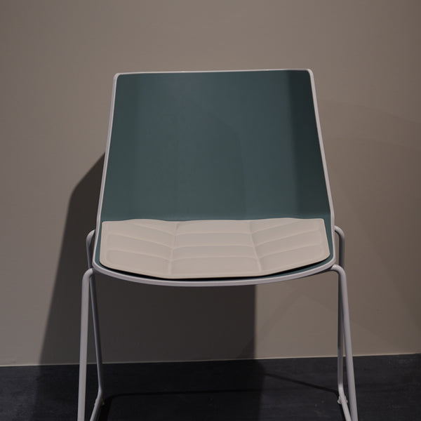MDF Italia - Aiku chair set van 4 - wit met mint