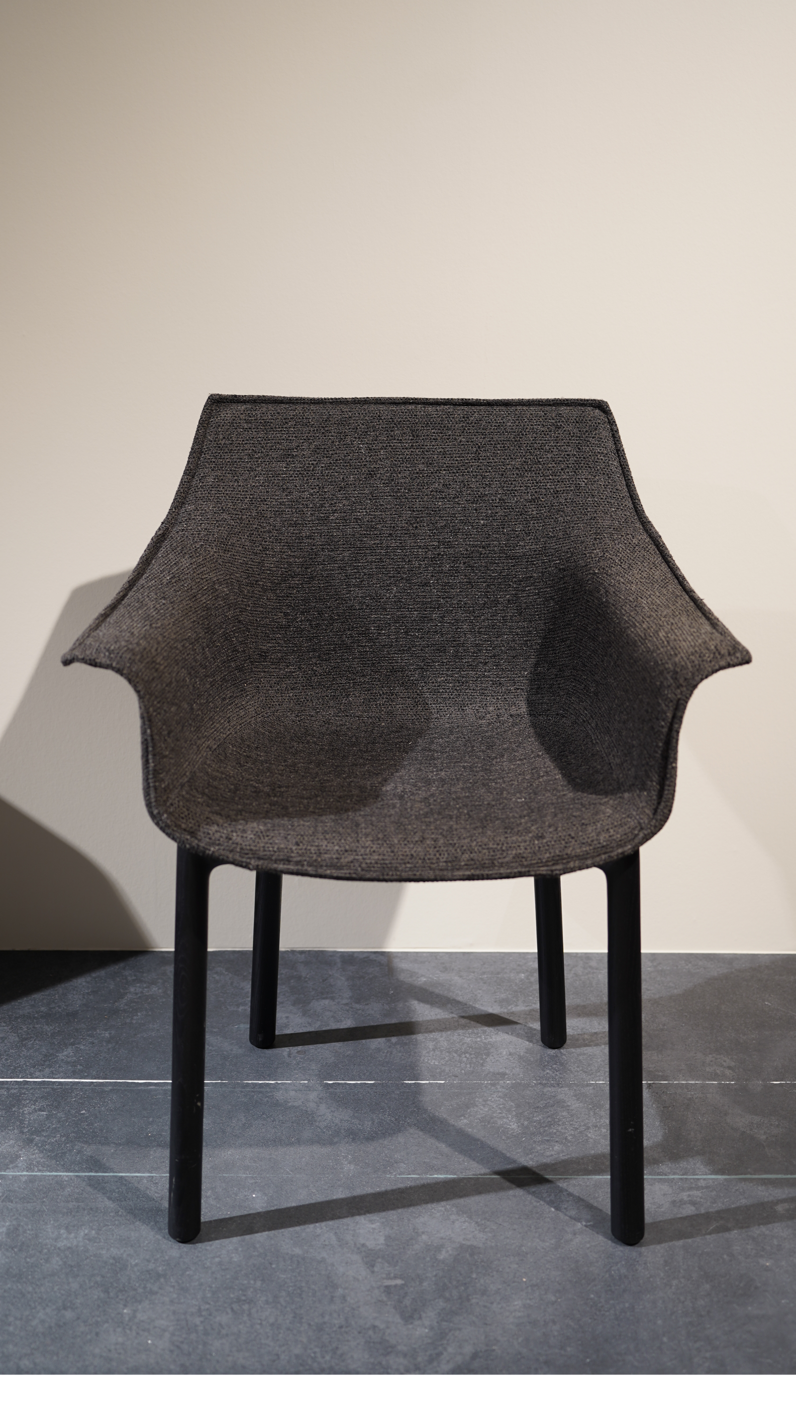Porro - Draped eetstoel (set van 4)
