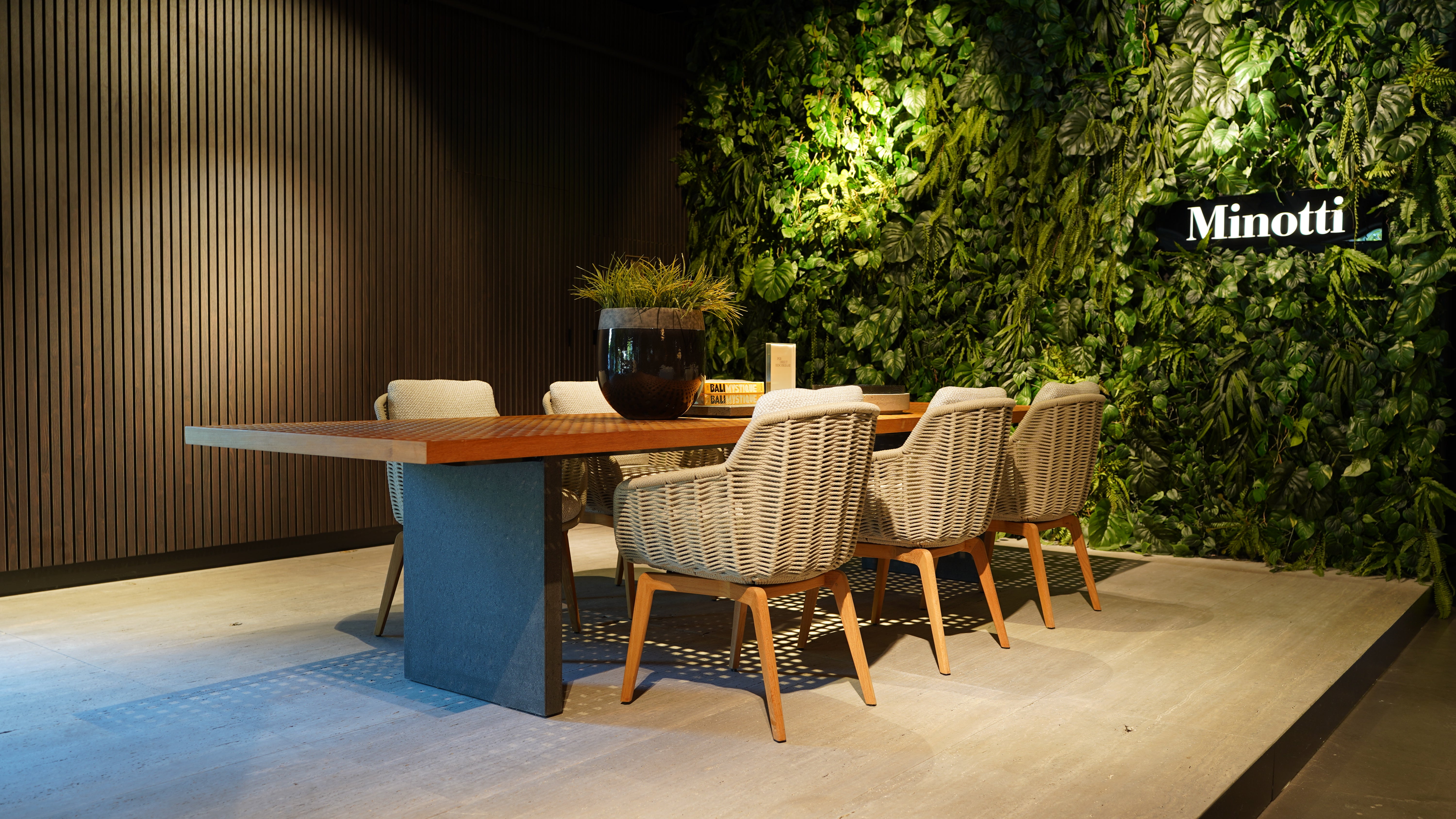 Minotti outdoor - Quadrado dining set
