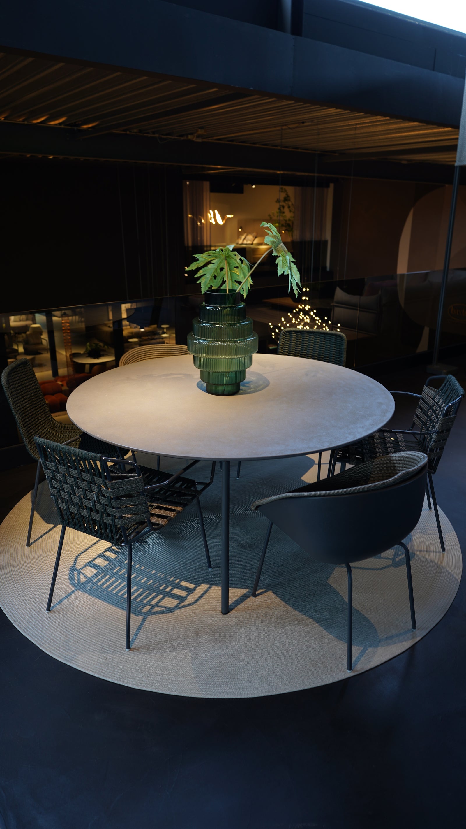 Paola Lenti - Plano diningtable SET incl. stoelen