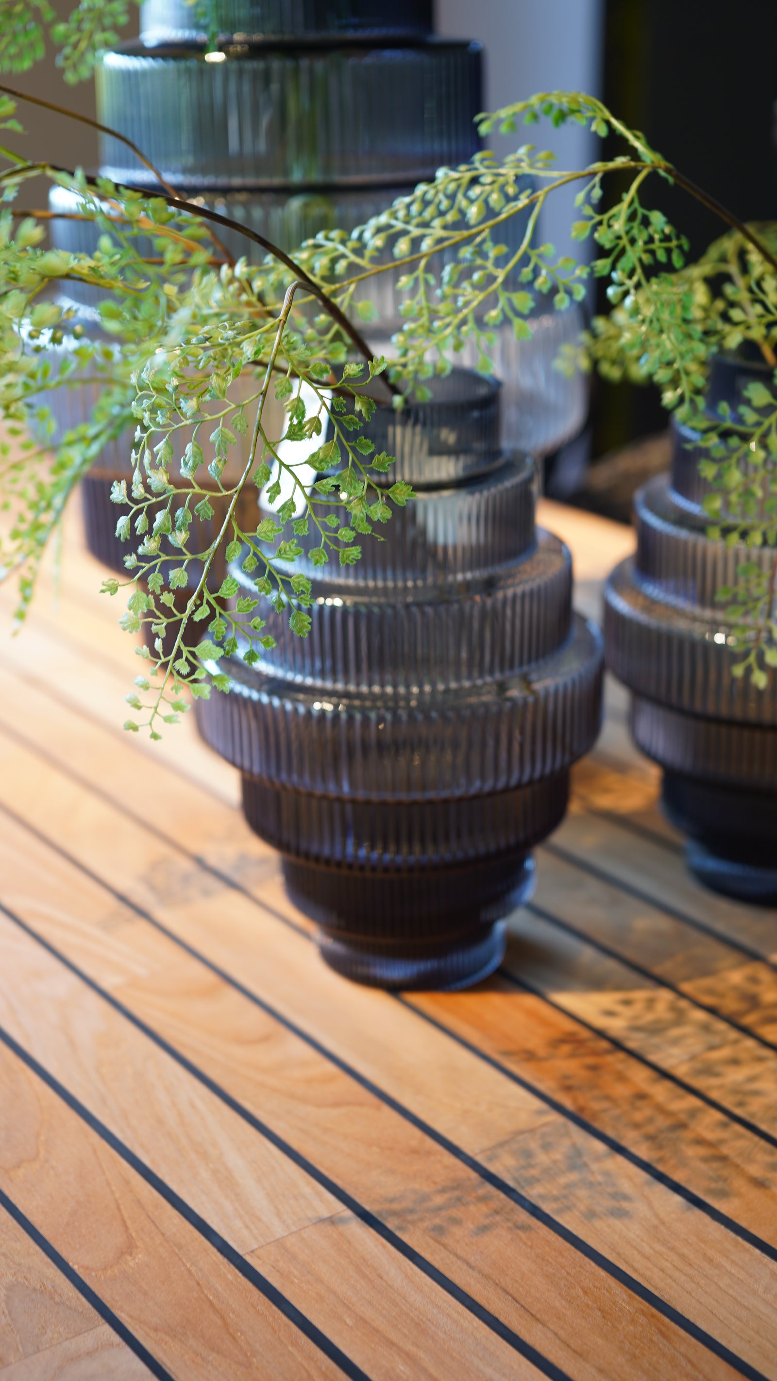 Pols Potten - Steps vase grey small