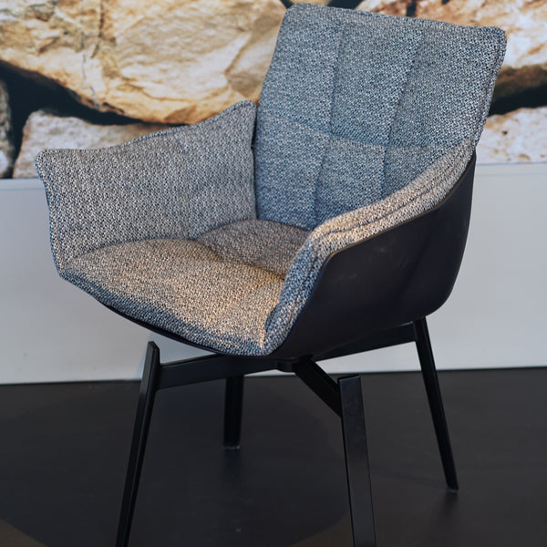 B&B Italia - Husk swivel chair with armrests cm 61 - set van 4