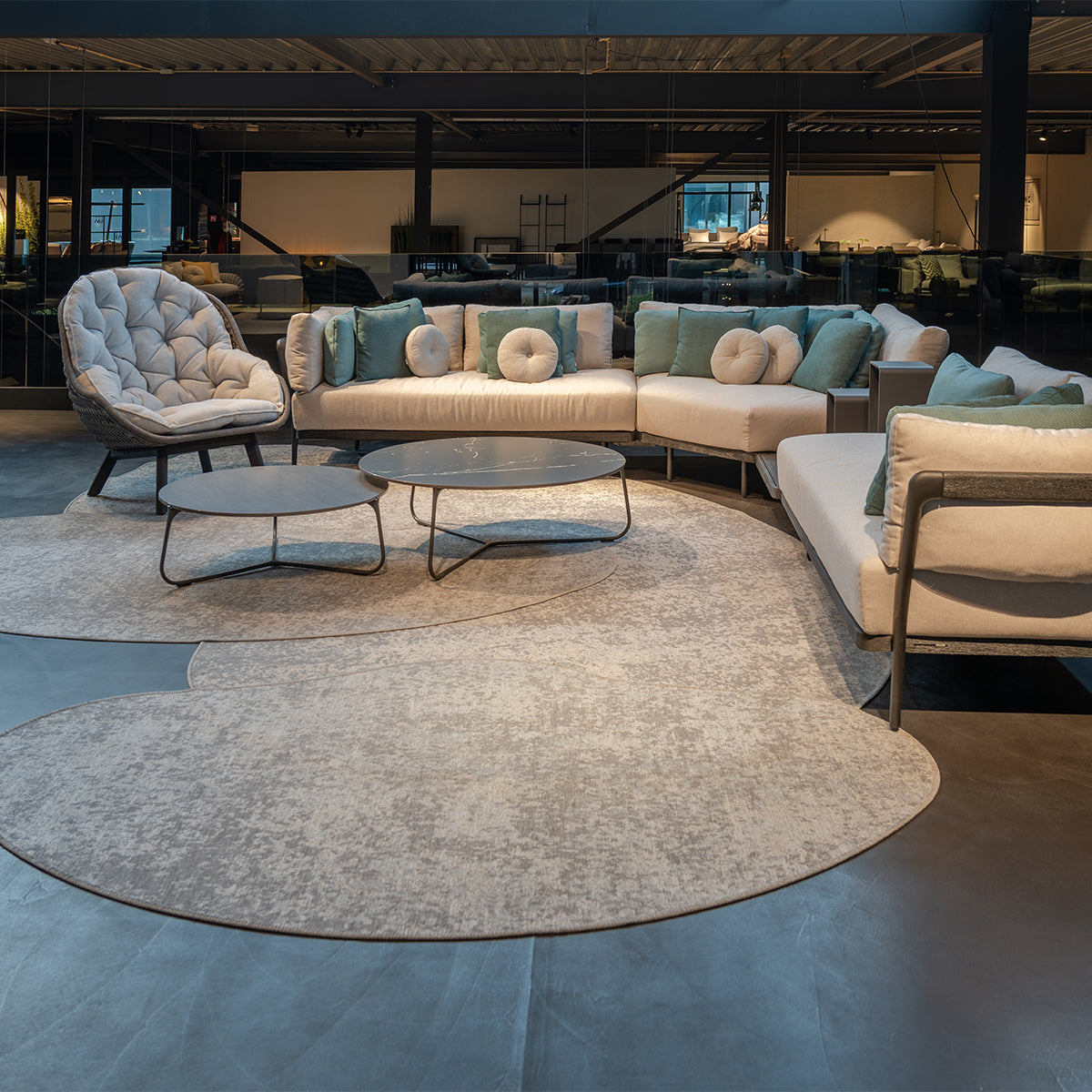 Manutti - Nubo carpets organic (set van 3 kleden in 3 maten)