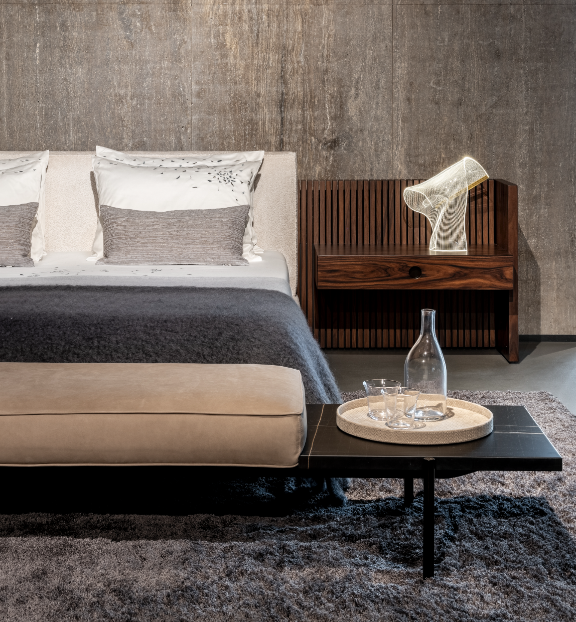 Minotti - Superquadra Panca C/Top