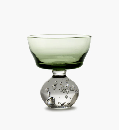 Serax - Glass op voet M Groen