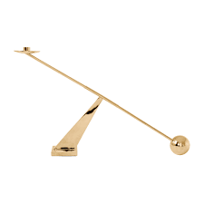 Audo Copenhagen - Interconnet candle holder. Color: gold