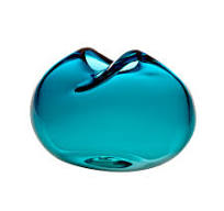 When Objects Work - Pebbles vase turqoise  |  Glass